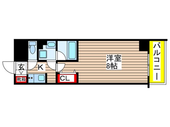 ブランシエスタ金山の物件間取画像